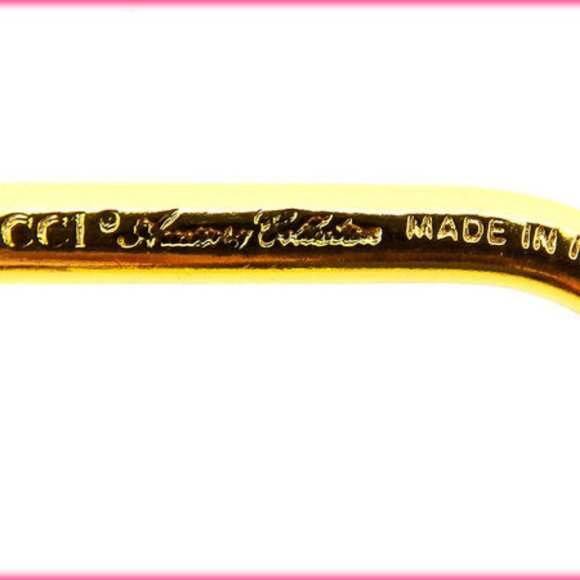 Authentic Gucci key ring Key holder Gold Red Woman - Picture 5 of 10